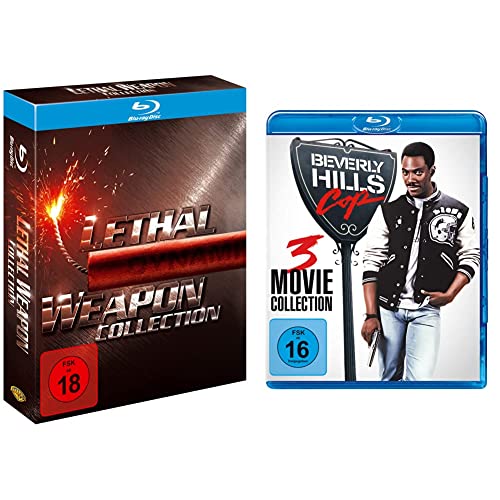 Lethal Weapon 1-4 - Collection [Blu-ray] & Beverly Hills Cop 1-3 (3 on 1) [Blu-ray] von Warner Bros (Universal Pictures)