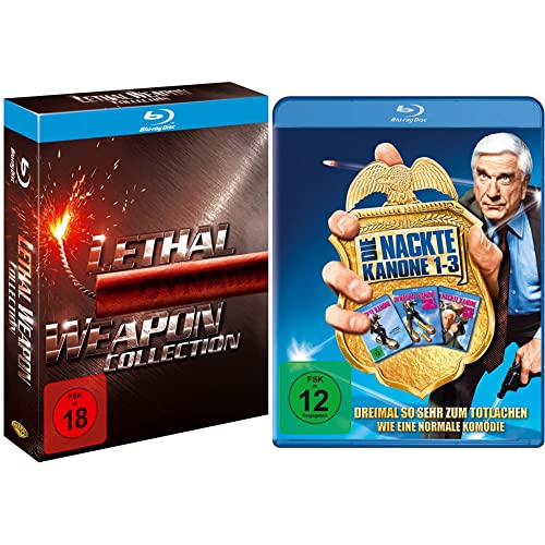Lethal Weapon 1-4 - Collection [Blu-ray] & Die nackte Kanone - Box-Set [Blu-ray] von Warner Bros (Universal Pictures)