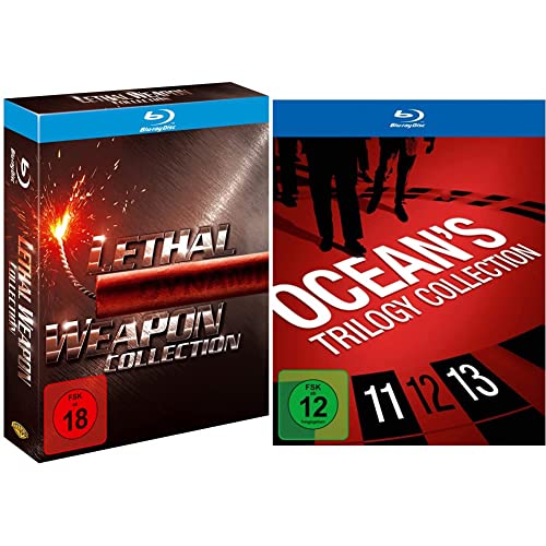 Lethal Weapon 1-4 - Collection [Blu-ray] & Ocean's Trilogy Collection [Blu-ray] von Warner Bros (Universal Pictures)