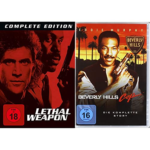 Lethal Weapon 1-4 - Complete Edition [8 DVDs] & Beverly Hills Cop 1 / Beverly Hills Cop 2 / Beverly Hills Cop 3 [3 DVDs] von Warner Bros (Universal Pictures)