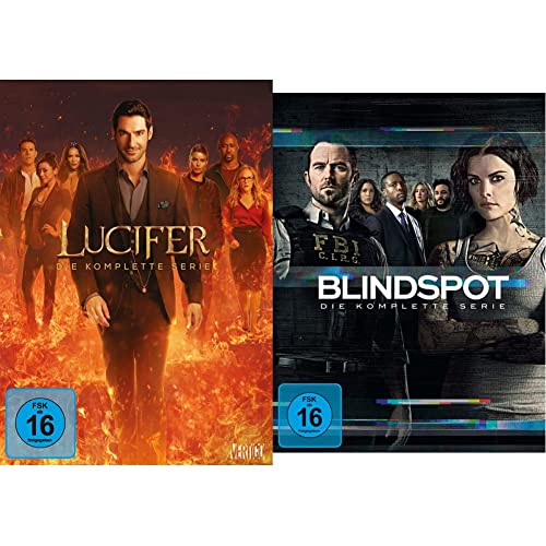 Lucifer: Die komplette Serie [20 DVDs] & Blindspot: Die komplette Serie [21 DVDs] von Warner Bros (Universal Pictures)