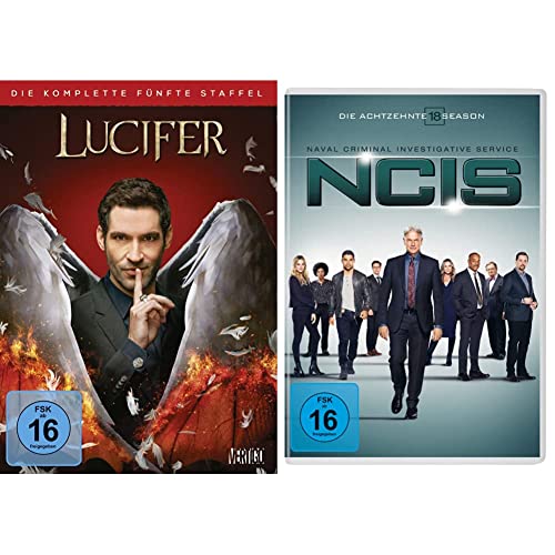Lucifer: Staffel 5 [4 DVDs] & NCIS - Season 18 [5 DVDs] von Warner Bros (Universal Pictures)