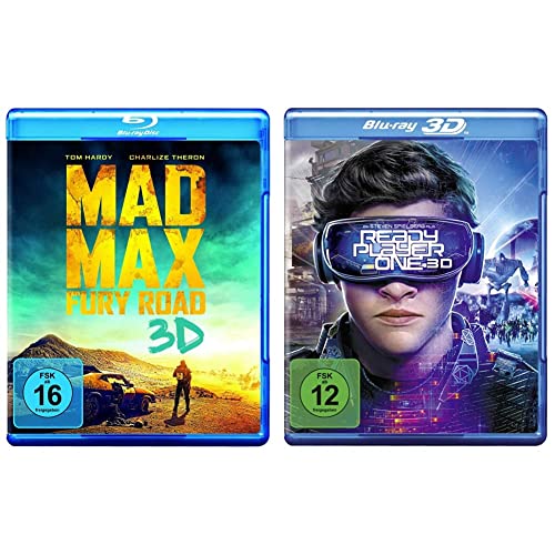 Mad Max: Fury Road [3D Blu-ray] & Ready Player One [3D Blu-ray] von Warner Bros (Universal Pictures)