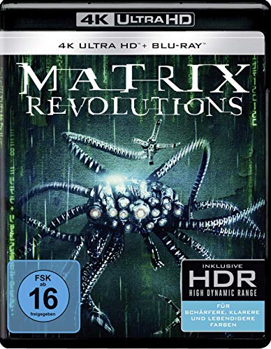 Matrix Revolutions [4K Ultra-HD + Blu-ray] von Warner Bros