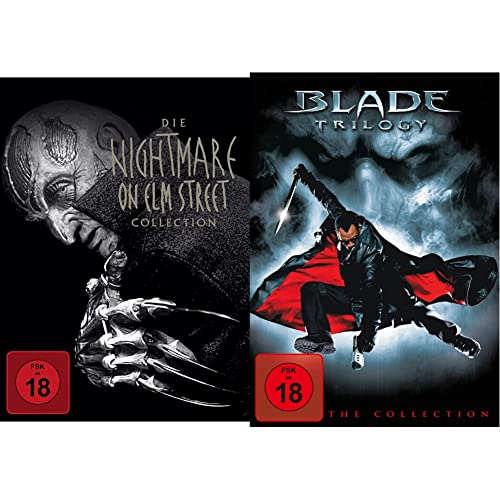 Nightmare on Elm Street - Collection [7 DVDs] & Blade Trilogy [3 DVDs] von Warner Bros (Universal Pictures)
