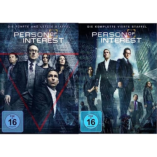 Person of Interest - Die komplette fünfte und letzte Staffel [3 DVDs] & Person of Interest - Die komplette vierte Staffel [6 DVDs] von Warner Bros (Universal Pictures)