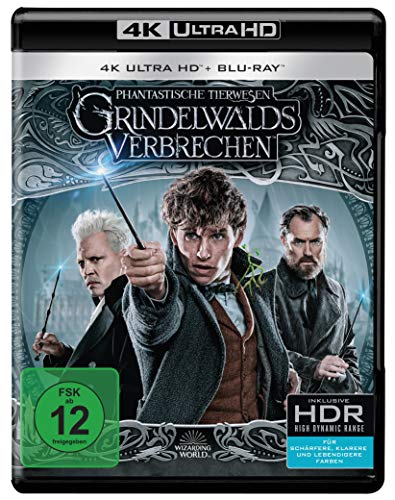 Phantastische Tierwesen: Grindelwalds Verbrechen (Kinofassung) [4K UHD] + [Blu-ray] von Warner Bros