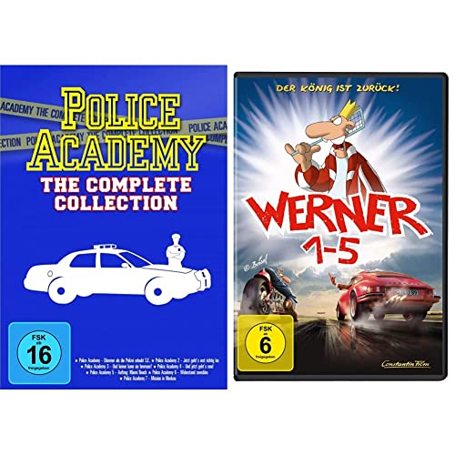 Police Academy - Complete Collection [7 DVDs] & Werner 1-5 Königsbox [5 DVDs] von Warner Bros (Universal Pictures)