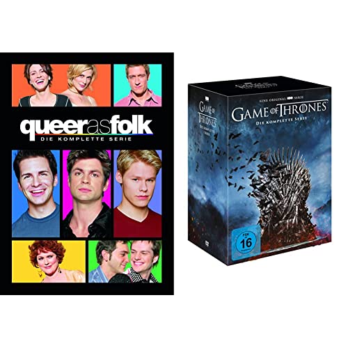Queer as Folk - Die komplette Serie (+ Bonusdisc) [24 DVDs] (exklusiv bei Amazon.de) & Game of Thrones - Die komplette Serie [38 DVDs] von Warner Bros (Universal Pictures)
