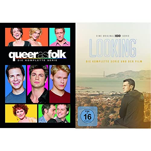 Queer as Folk - Die komplette Serie (+ Bonusdisc) [24 DVDs] (exklusiv bei Amazon.de) & Looking - Die komplette Serie und der Film [5 DVDs] von Warner Bros (Universal Pictures)