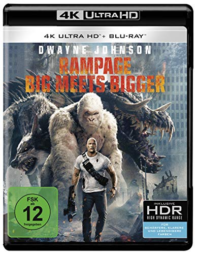 Rampage: Big Meets Bigger 4K Ultra-HD [Blu-ray] von Warner Bros (Universal Pictures)