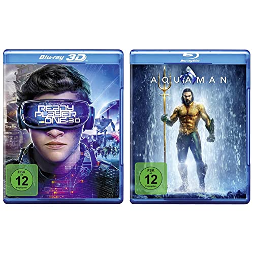 Ready Player One [3D Blu-ray] & Aquaman [Blu-ray] von Warner Bros (Universal Pictures)