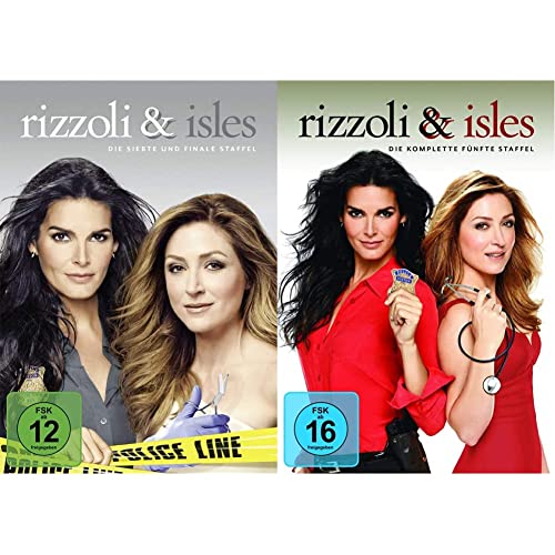 Rizzoli & Isles - Die komplette siebte und finale Staffel [3 DVDs] & Rizzoli & Isles - Die komplette fünfte Staffel [4 DVDs] von Warner Bros (Universal Pictures)