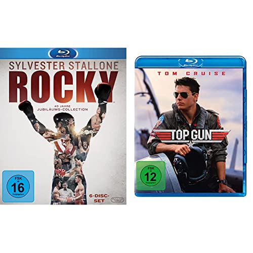 Rocky - Complete Saga [Blu-ray] & Top Gun [Blu-ray] von Warner Bros (Universal Pictures)