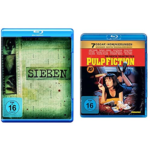 Sieben [Blu-ray] & Pulp Fiction [Blu-ray] von Warner Bros (Universal Pictures)