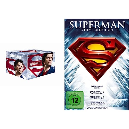Smallville: Die komplette Serie & Superman - Die Spielfilm Collection [5 DVDs] von Warner Bros (Universal Pictures)