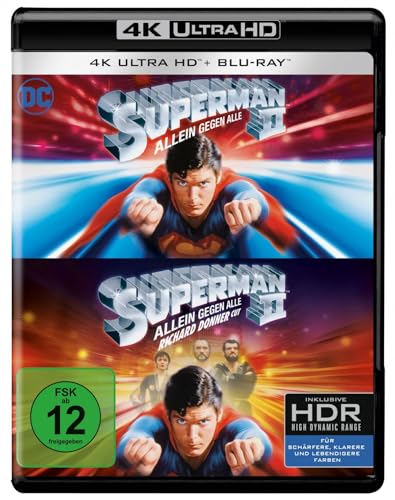 Superman 2: Allein gegen alle (4K Ultra HD) [Blu-ray] von Warner Bros
