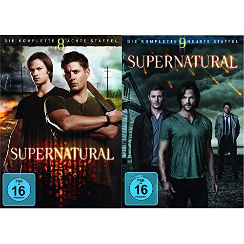 Supernatural - Die komplette achte Staffel [6 DVDs] & Supernatural - Die komplette neunte Staffel [6 DVDs] von Warner Bros (Universal Pictures)
