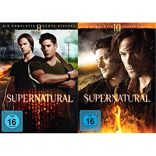 Supernatural - Die komplette achte Staffel [6 DVDs] & Supernatural - Staffel 10 [6 DVDs] von Warner Bros (Universal Pictures)