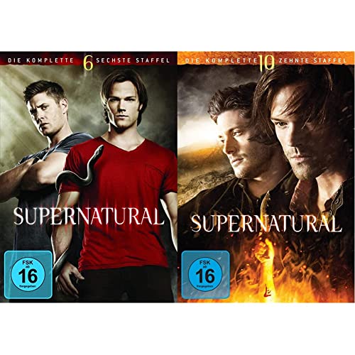 Supernatural - Die komplette sechste Staffel [6 DVDs] & Supernatural - Staffel 10 [6 DVDs] von Warner Bros (Universal Pictures)