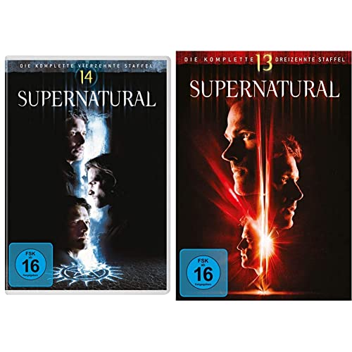 Supernatural - Die komplette vierzehnte Staffel [5 DVDs] & Supernatural - Die komplette dreizehnte Staffel [5 DVDs] von Warner Bros (Universal Pictures)