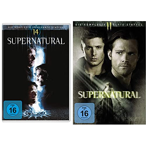 Supernatural - Die komplette vierzehnte Staffel [5 DVDs] & Supernatural: Die komplette 11. Staffel [DVD] von Warner Bros (Universal Pictures)