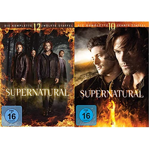 Supernatural - Die komplette zwölfte Staffel [6 DVDs] & Supernatural - Staffel 10 [6 DVDs] von Warner Bros (Universal Pictures)