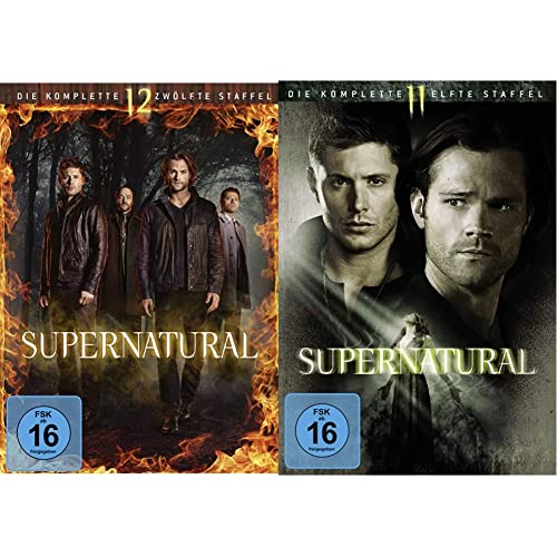 Supernatural - Die komplette zwölfte Staffel [6 DVDs] & Supernatural: Die komplette 11. Staffel [DVD] von Warner Bros (Universal Pictures)