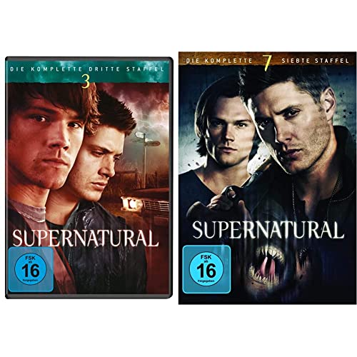 Supernatural - Staffel 3 [5 DVDs] & Supernatural - Die komplette siebte Staffel [6 DVDs] von Warner Bros (Universal Pictures)