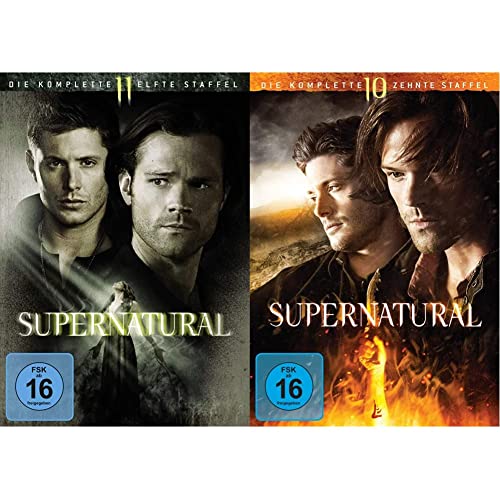 Supernatural: Die komplette 11. Staffel [DVD] & Supernatural - Staffel 10 [6 DVDs] von Warner Bros (Universal Pictures)