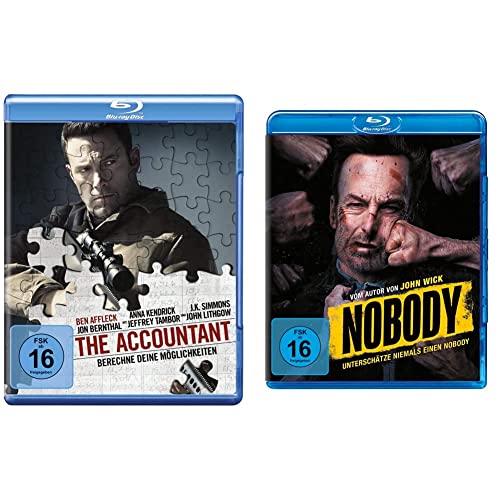 The Accountant [Blu-ray] & NOBODY [Blu-ray] von Warner Bros (Universal Pictures)