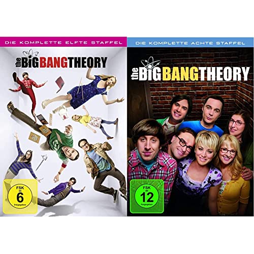 The Big Bang Theory - Die komplette elfte Staffel [2 DVDs] & The Big Bang Theory - Die komplette achte Staffel [3 DVDs] von Warner Bros (Universal Pictures)