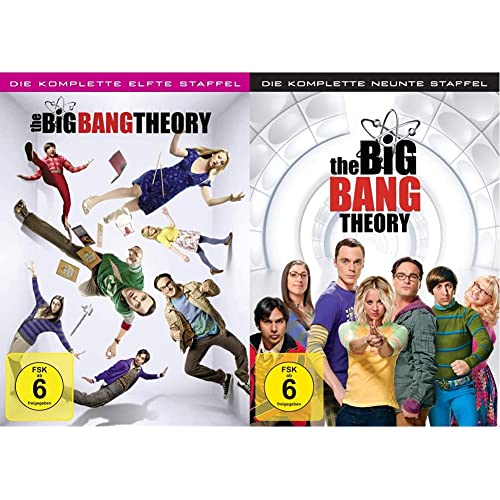 The Big Bang Theory - Die komplette elfte Staffel [2 DVDs] & The Big Bang Theory - Die komplette neunte Staffel [3 DVDs] von Warner Bros (Universal Pictures)