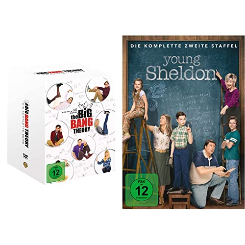 The Big Bang Theory S1-12 Boxset DVD (exklusiv bei Amazon.de) & Young Sheldon: Die komplette 2. Staffel [2 DVDs] von Warner Bros (Universal Pictures)