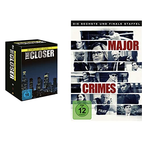The Closer - Die komplette Serie (Staffel 1-7) (exklusiv bei Amazon.de) [Limited Edition] [28 DVDs] & Major Crimes - Die komplette sechste Staffel [3 DVDs] von Warner Bros (Universal Pictures)