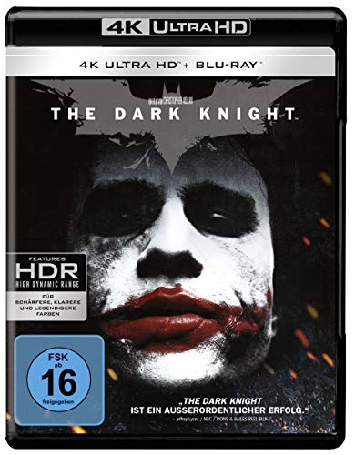 The Dark Knight (4K Ultra-HD + 2D-Blu-ray) (2-Disc Version) [Blu-ray] von Warner Bros (Universal Pictures)