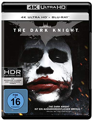 The Dark Knight (4K Ultra-HD + 2D-Blu-ray) (2-Disc Version) [Blu-ray] von Warner Bros