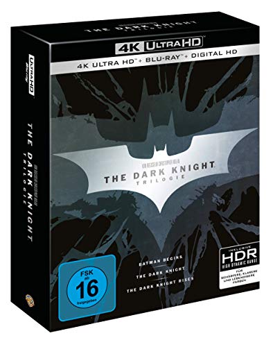 The Dark Knight Trilogy Limited Edition [4K UHD] + [Blu-ray) (exklusiv bei Amazon.de) von Warner Bros (Universal Pictures)