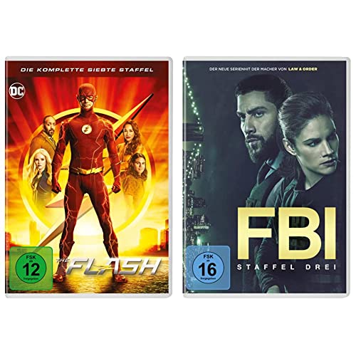 The Flash - Die komplette siebte Staffel [4 DVDs] & FBI - Staffel Drei [4 DVDs] von Warner Bros (Universal Pictures)