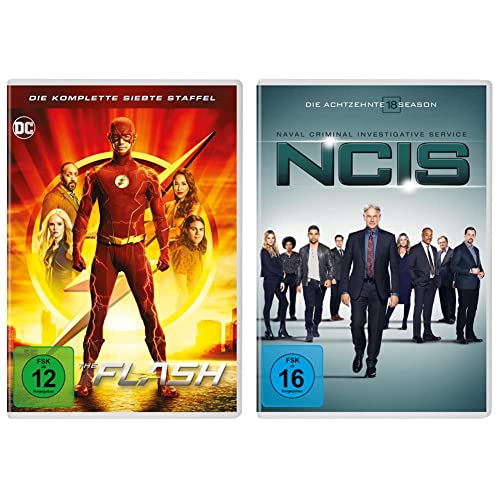 The Flash - Die komplette siebte Staffel [4 DVDs] & NCIS - Season 18 [5 DVDs] von Warner Bros (Universal Pictures)