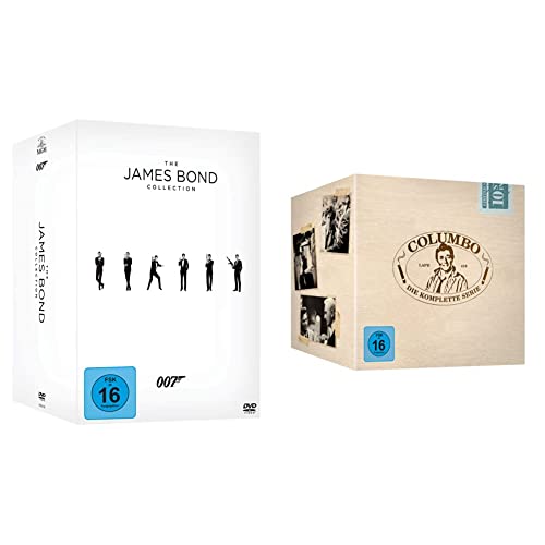 The James Bond Collection [24 DVDs] & Columbo - Gesamtbox [35 DVDs] von Warner Bros (Universal Pictures)