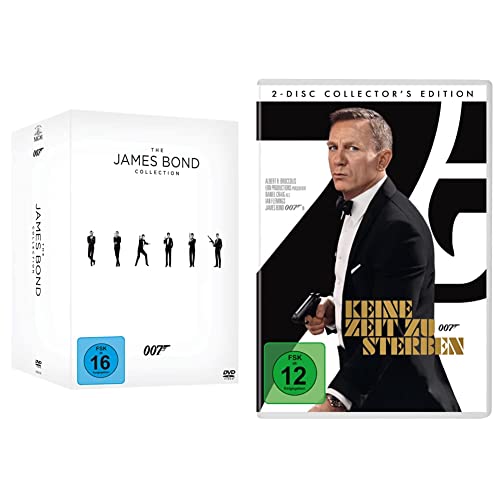 The James Bond Collection [24 DVDs] & James Bond 007: Keine Zeit zu sterben von Warner Bros (Universal Pictures)
