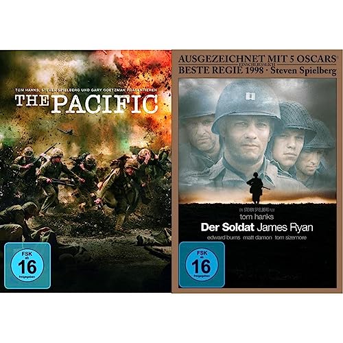 The Pacific [6 DVDs] & Der Soldat James Ryan (DVD) von Warner Bros (Universal Pictures)