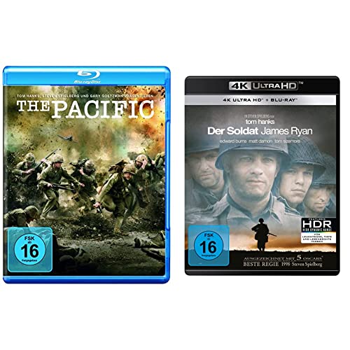 The Pacific [Blu-ray] & Der Soldat James Ryan (4K Ultra-HD) (+ Blu-ray 2D) von Warner Bros (Universal Pictures)