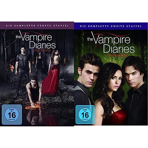 The Vampire Diaries - Die komplette fünfte Staffel [5 DVDs] & The Vampire Diaries - Die komplette zweite Staffel [5 DVDs] von Warner Bros (Universal Pictures)