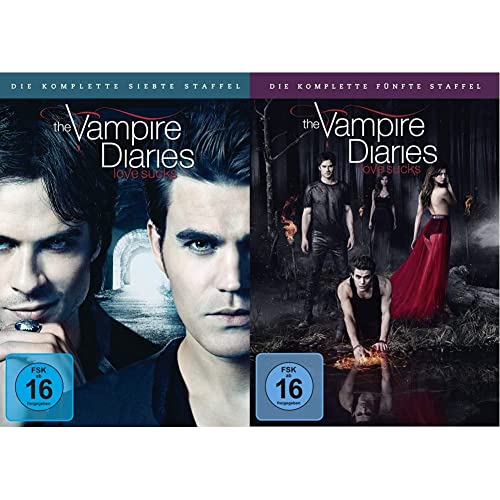 The Vampire Diaries - Staffel 7 [5 DVDs] & The Vampire Diaries - Die komplette fünfte Staffel [5 DVDs] von Warner Bros (Universal Pictures)
