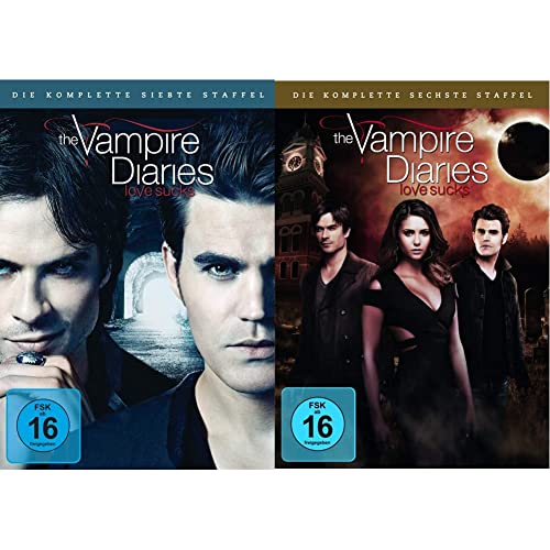 The Vampire Diaries - Staffel 7 [5 DVDs] & The Vampire Diaries - Die komplette sechste Staffel [5 DVDs] von Warner Bros (Universal Pictures)