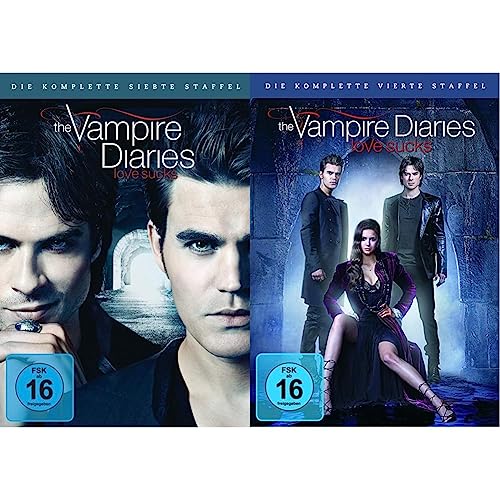 The Vampire Diaries - Staffel 7 [5 DVDs] & The Vampire Diaries - Staffel 4 [5 DVDs] von Warner Bros (Universal Pictures)