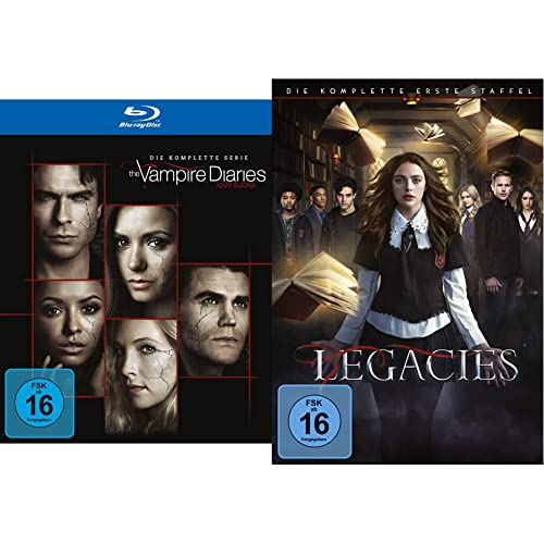 The Vampire Diaries: Die komplette Serie (Staffeln 1-8) [Blu-ray] (exklusiv bei Amazon.de) & Legacies - Die komplette erste Staffel [3 DVDs] von Warner Bros (Universal Pictures)