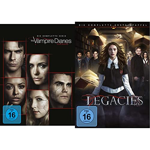 The Vampire Diaries: Die komplette Serie (Staffeln 1-8) [DVD] (exklusiv bei Amazon.de) & Legacies - Die komplette erste Staffel [3 DVDs] von Warner Bros (Universal Pictures)